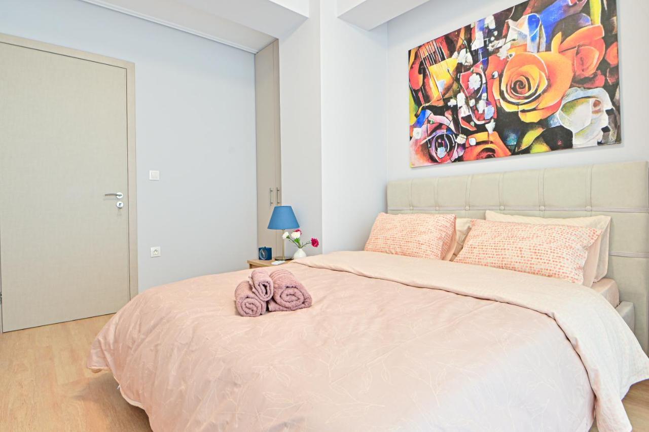 Beautiful New Apartment 5 Min From Piraeus Port Exterior foto