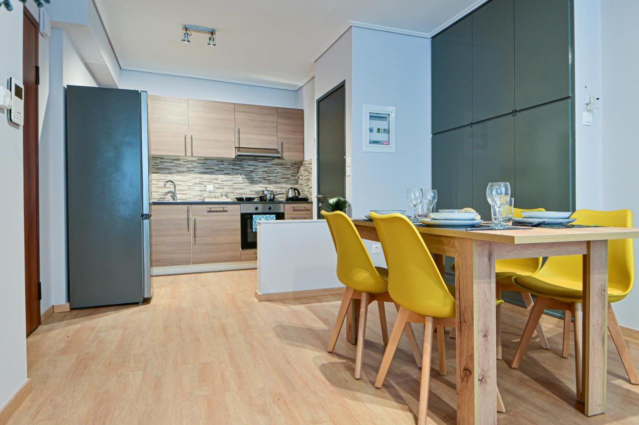 Beautiful New Apartment 5 Min From Piraeus Port Exterior foto